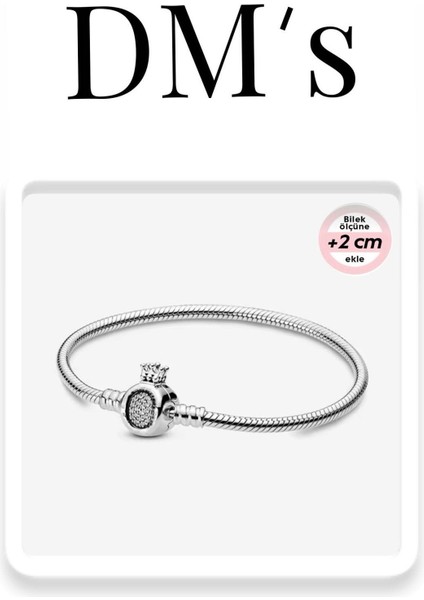 O Taç Moments Gümüş Bileklik