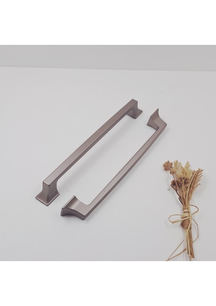 Kürdevan 160MM Metal Modern Şık Bronz Mutfak Banyo Dolap Mobilya Çekmece Kulpu 1. Sınıf Malzeme
