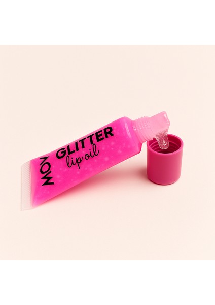 Glitter Lip Gloss No:5 Fuşya – Simli, Kalıcı, Nemlendirici Dudak Parlatıcısı | Işıltılı Gloss modelleri