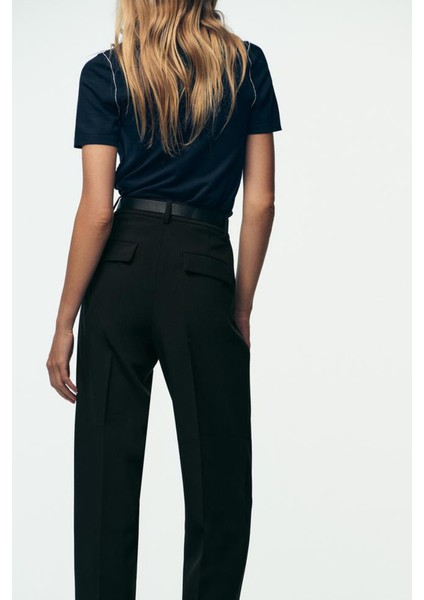 Premium Vento Orta Bel Kısa Paça Lycra Pantolon modelleri