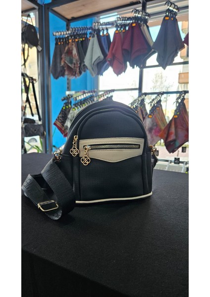 Siyaha Krem Bayan Sırt Çantası fiyatları