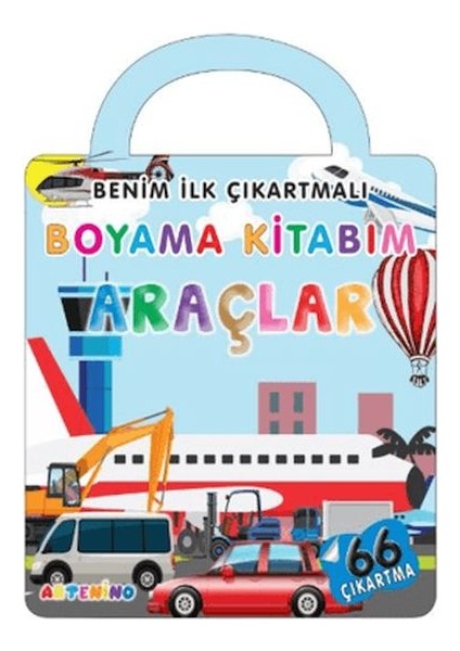 Benim Ilk Çıkartmalı Boyama Kitabım - Araçlar
