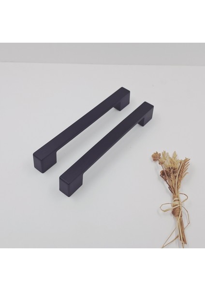 Berta Geniş 128/160MM Metal Siyah Mutfak Banyo Dolap Mobilya Çekmece Kulpu 1. Sınıf Malzeme fırsatları