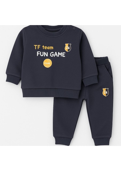 Erkek Bebek Pamuklu 2'li Takım Alt -Üst Eşofman Takımı fiyatları