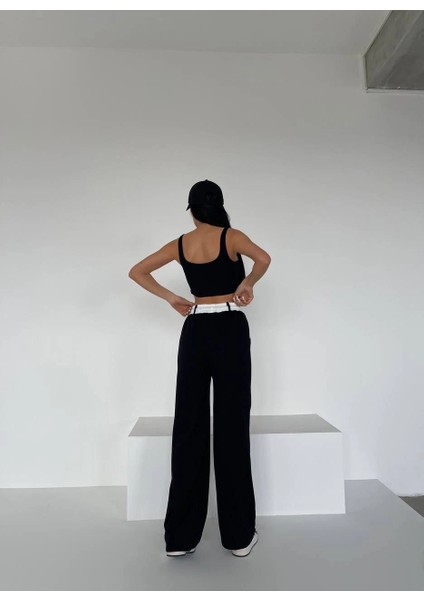 Garnili Bol Paça Pantolon fırsatları