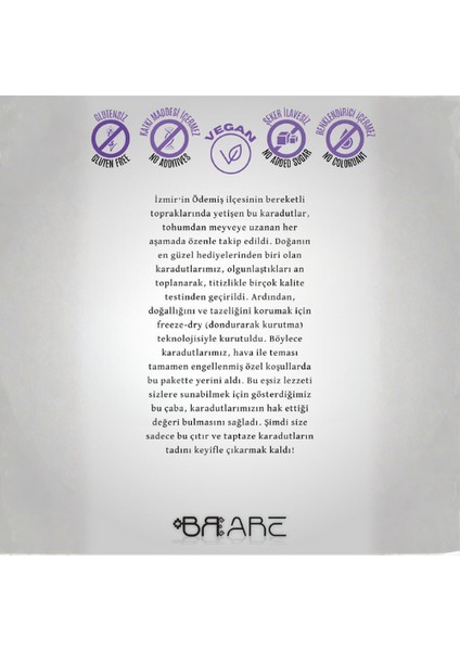 Karadut Kuru Meyve Cipsi | Dondurularak Kurutulmuş Doğal Taze Freeze Dried Çıtır Karadut fiyatları