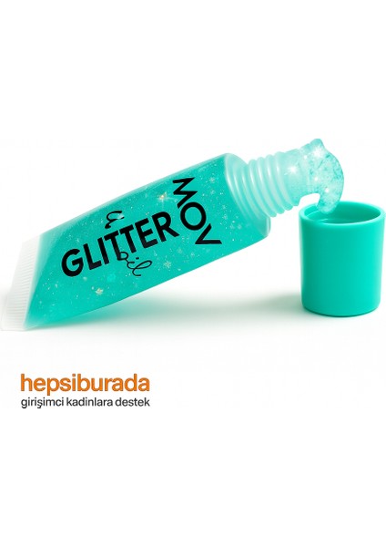 Glitter Lip Gloss No:01 Lila -Simli, Kalıcı, Nemlendirici Dudak Parlatıcısı | Işıltılı Gloss fiyatları