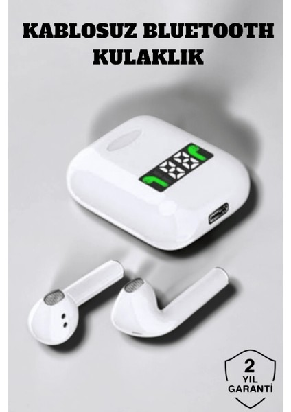 Suya Dayanıklı, Android ve Ios Uyumlu Bluetooth 5.0 Kulaklık