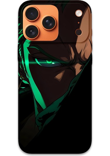 iPhone 17 Pro Uyumlu Anime Desenli Telefon Kılıfı + Ekran Koruyucu - 5895