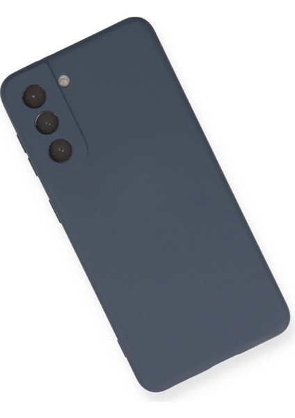 Samsung Galaxy S21 Kılıf Nano Içi Kadife Silikon - Gri