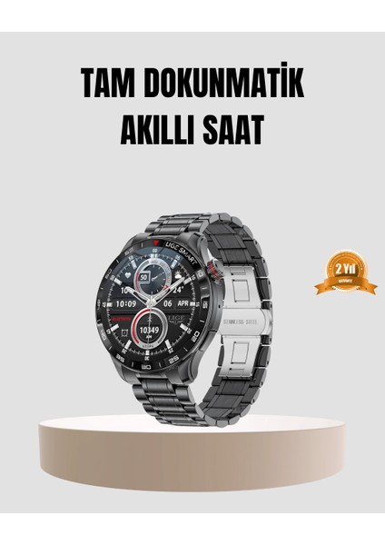 100MAH Şarjlı Akıllı Saat – Mesaj Bildirimi, Müzik Kontrolü ve Ergonomik Tasarım