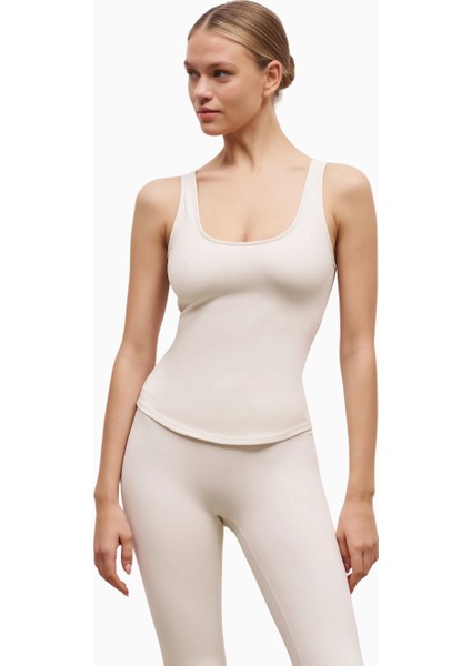 Base Sculpting Tank Top Şekillendirici Askılı Kadın Atlet