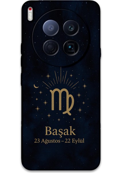 Tecno Camon 40 Premier 5g Uyumlu Başak Burcu Desenli Telefon Kılıfı + Ekran Koruyucu - 5773