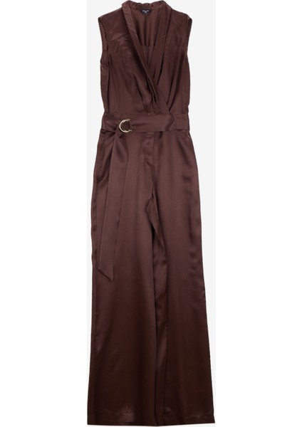 Düz Beyaz Kadın Tulum Iva Kadın Tulum