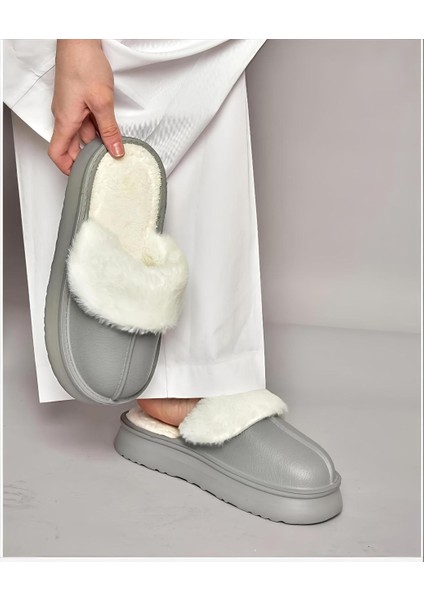 Kadın Içi Tüylü Ev Terliği modelleri