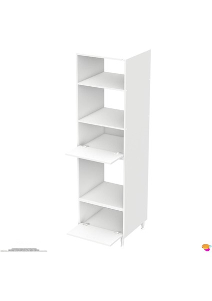 Side Ankastre Çift Kapaklı Mini/midi Mikrodalga Fırın Dolabı Beyaz Dolap 60X217X56 cm indirimleri