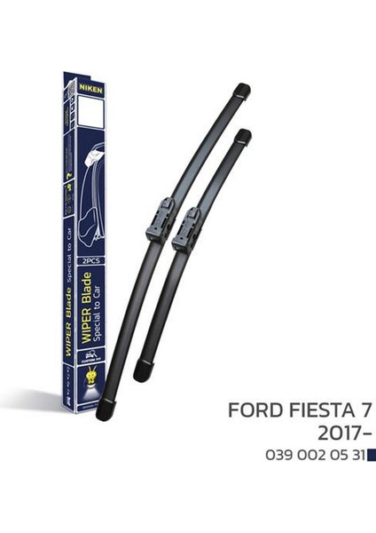 Techmrt Niken Ford Fiesta 7 2017- Araca Özel Silecek