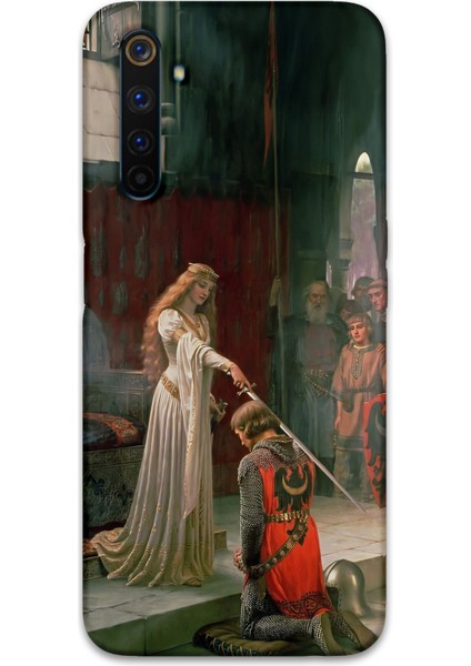 Realme 6 Pro Uyumlu Retro Desenli Telefon Kılıfı + Ekran Koruyucu - 5835