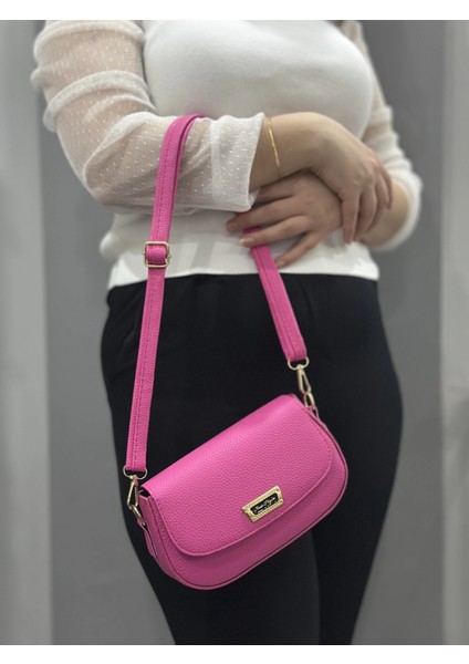 Pembe Cilt Jessi Çanta