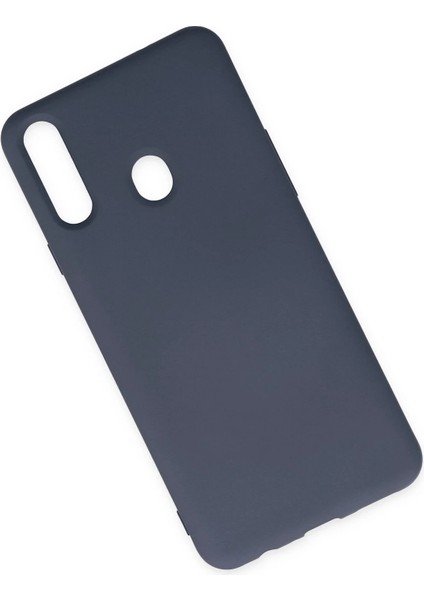 Samsung Galaxy A20S Kılıf Nano Içi Kadife Silikon - Gri indirimleri