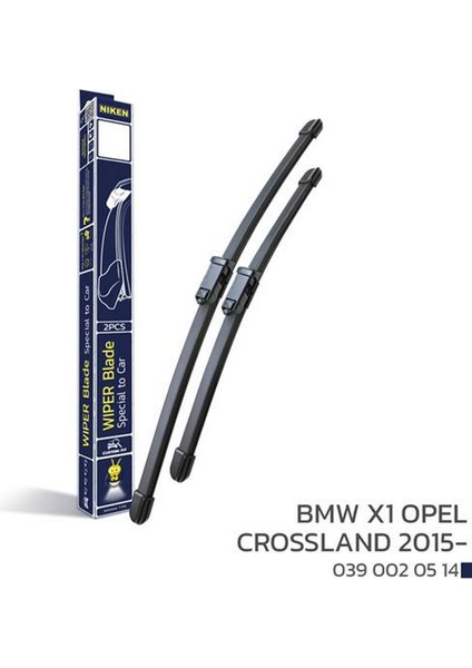 Techmrt Niken Bmw X1-Opel Crossland 2015-ARACA Özel Silece