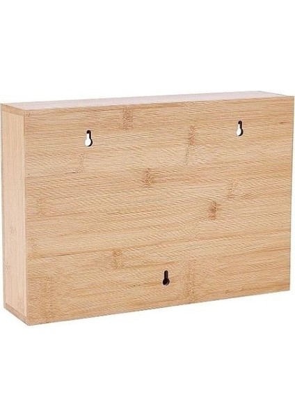 Premium Bambu 3'lü Streç Folyo Kutusu 33.5 cm X21.5 cm X8 cm