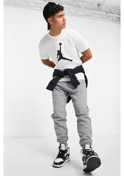 Jordan Jumpman Short-Sleeve Pamuklu Beyaz Erkek Tişört fırsatları