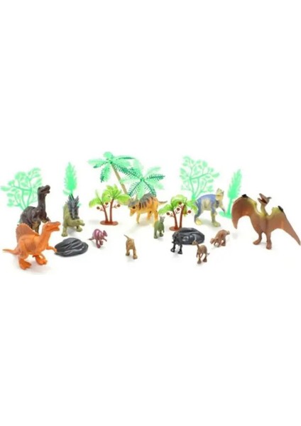 Hayvan Seti - 12 Parça Dinazor Hayvanları Seti - KL1789 (Lisinya)