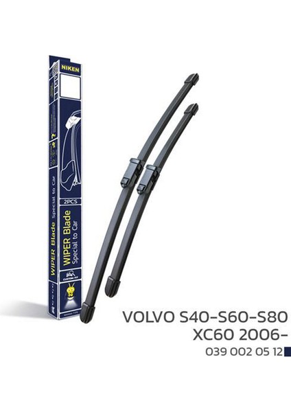 Techmrt Niken Volvo S40-S60-S80-XC60 2006-ARACA Özel Silec