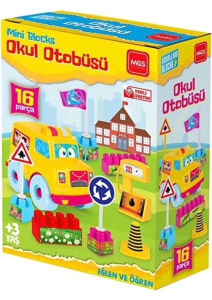 LEGO Okul Otobüsü Seti 16 Parça - URT-10-3597 (Lisinya) fiyatları