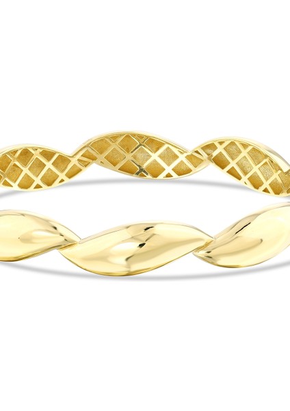 Tasarım Altın Kelepçe - 14K