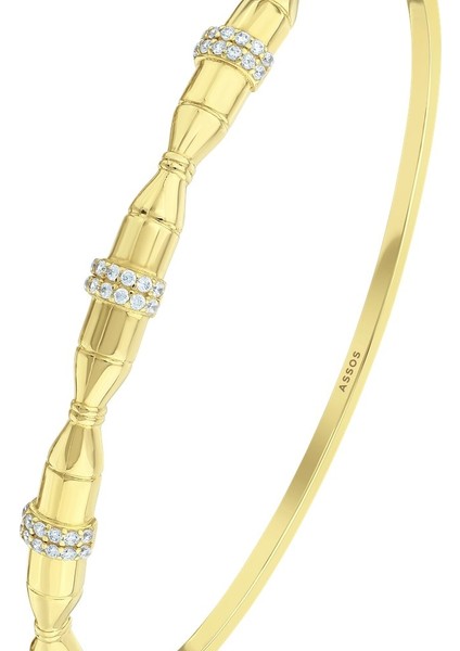 Tasarım Altın Kelepçe - 14K