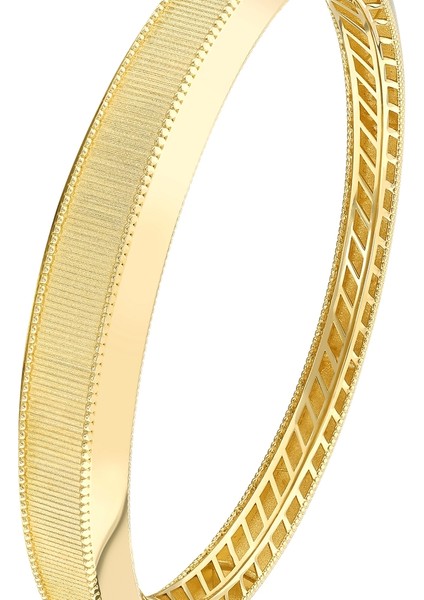 Tasarım Altın Kelepçe - 14K