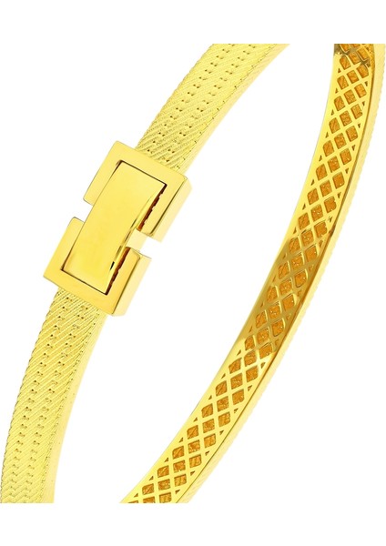 Altın Kelepçe Bilezik - 14K