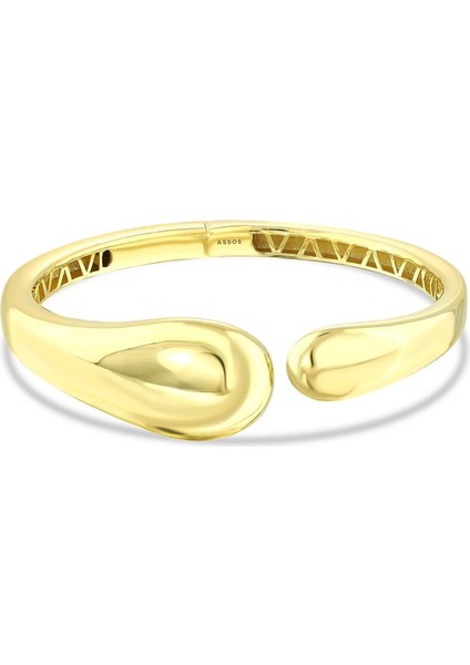 Tasarım Altın Kelepçe - 14K