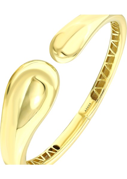 Tasarım Altın Kelepçe - 14K