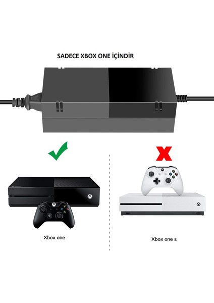 Xbox One Şarj Cihazı Muadil Unıversal Adaptör Xbox One Adapter Power Supply Charger modelleri