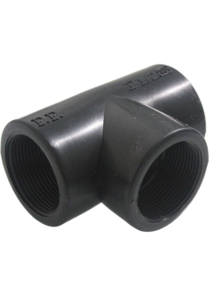 Polipropilen Dişli T Bağlantı Parçası 1" x 1/2" – Bahçe Sulama, Tarım Ekipmanı, Su Tesisatı İçin