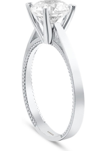 Altın Tektaş Yüzük - 14K