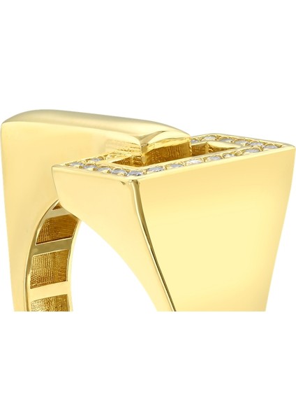 Tasarım Altın Yüzük - 14K