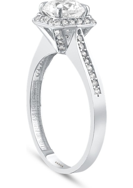 Altın Tektaş Yüzük - 14K