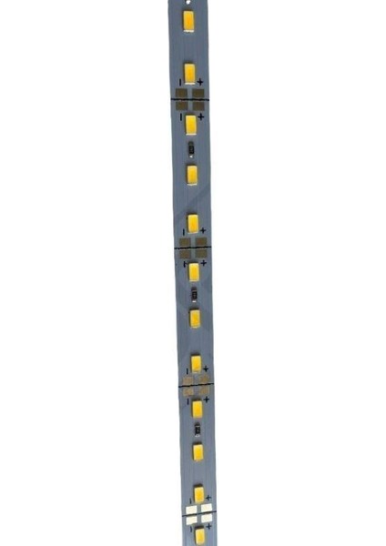 12 Volt Bantlı 5730 Ledli LED Bar Alüminyum Çubuk LED 72 Ledli Günışığı 3000-3200K