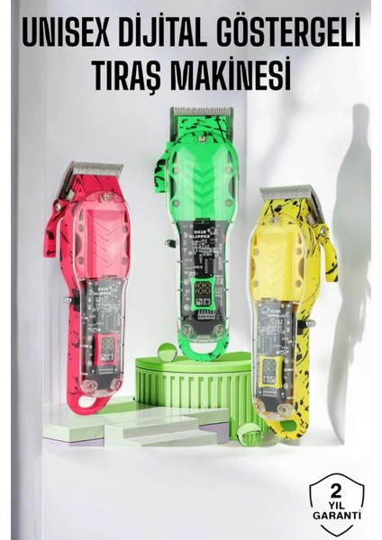 Unısex Çok Yönlü Tıraş ve Kişisel Bakım Cihazı