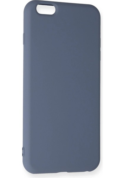 iPhone 6 Plus Kılıf Nano Içi Kadife Silikon - Gri indirimleri