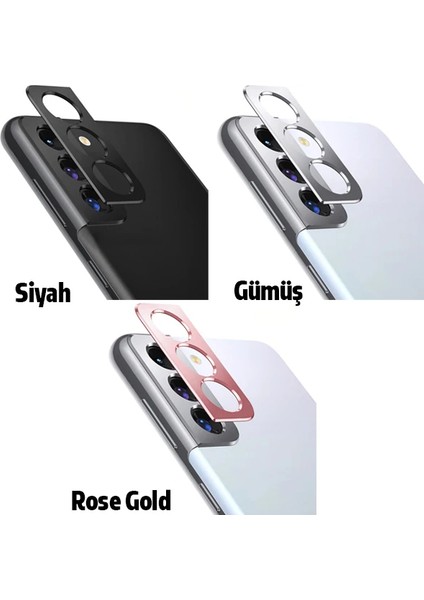 Sm Galaxy S21 / S21+ 3D Metal Kamera Koruyucu Metal LENS-(5775) - T105G979-Z17105 fırsatları