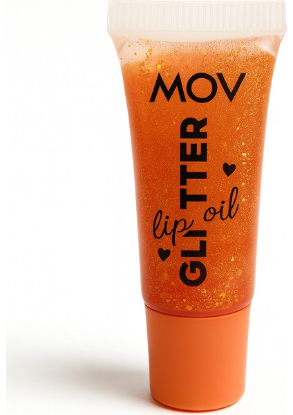 Glitter Lip Gloss No:3 Yavruağzı – Simli, Kalıcı, Nemlendirici Dudak Parlatıcısı | Işıltılı Gloss