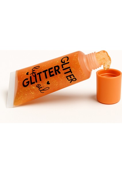 Glitter Lip Gloss No:3 Yavruağzı – Simli, Kalıcı, Nemlendirici Dudak Parlatıcısı | Işıltılı Gloss fiyatları