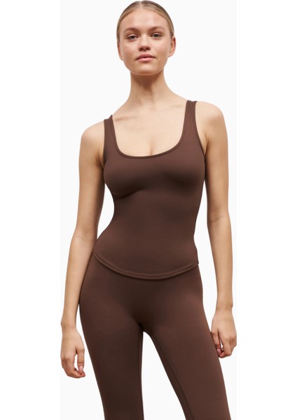 Base Sculpting Tank Top Şekillendirici Askılı Kadın Atlet