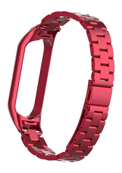 Xiaomi Mi Band 5 Stainless Steel 3 Bakla Çelik Kayış KORDON-(5775) - T957G500-Z65957 indirimleri