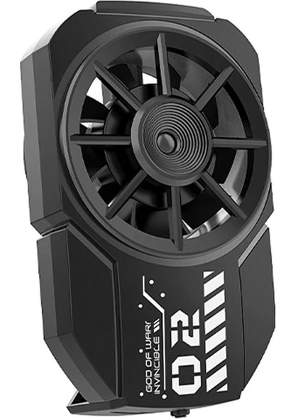 Memo Fl-A2 Hava Soğutmalı Cep Telefon Soğutma Fanı Radyatör SOĞUTUCU-(5775) - T953G838-Z17953